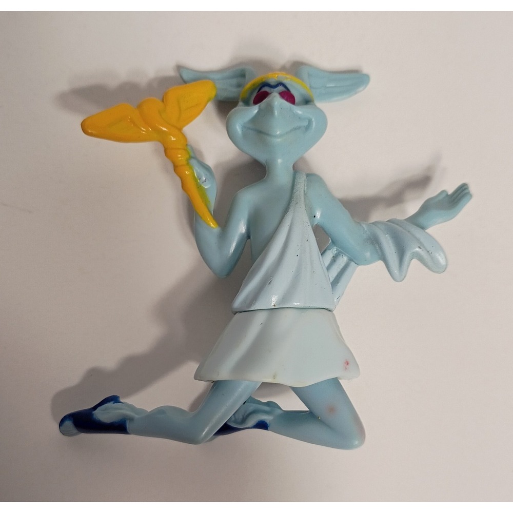 1997 Vintage Disney Hercules Hermes Figure McDonald's Happy Meal Toy Figurine
